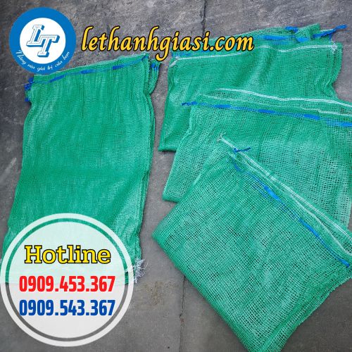 bao tải lưới đựng hành tỏi nông sản bao tải lưới đựng hành tỏi nông sản