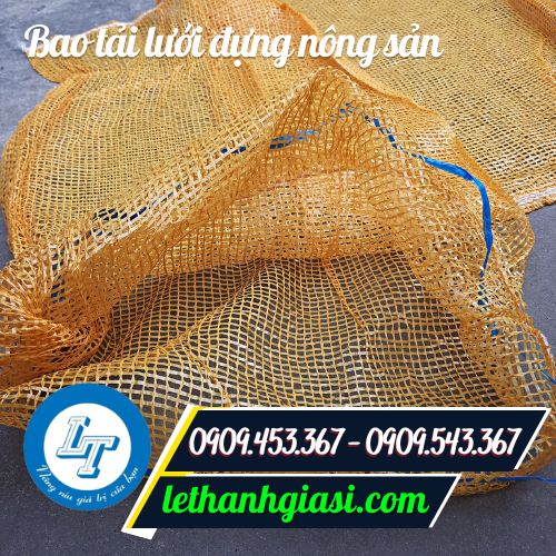 Bao tải lưới đựng nông sản