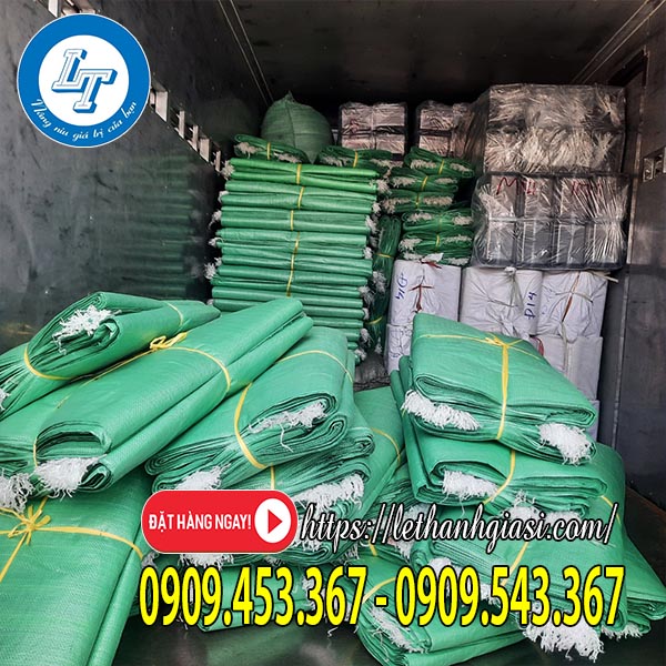 Bao tải màu xanh giá sỉ giao hàng nhanh Bao tải màu xanh giá sỉ giao hàng nhanh