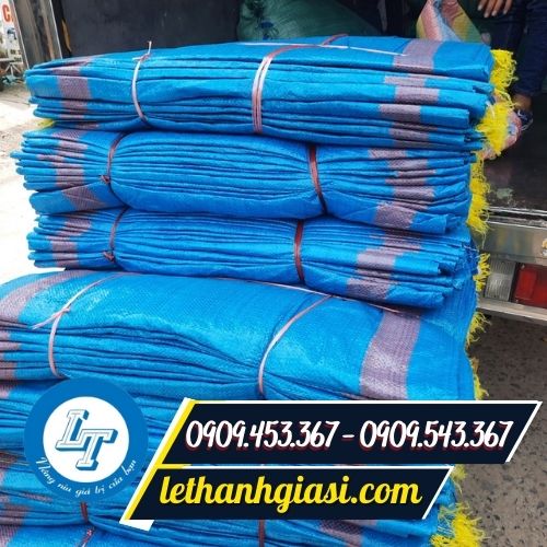 Bao tải dứa màu xanh dương Bao tải dứa màu xanh dương