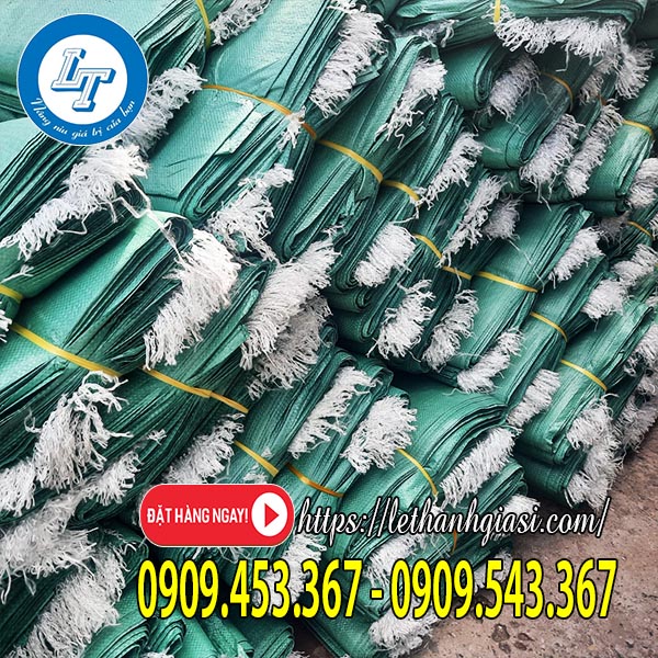 Bao tải màu xanh giá siêu rẻ Bao tải màu xanh giá siêu rẻ