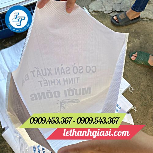 Bao tải màu trắng Bao tải màu trắng