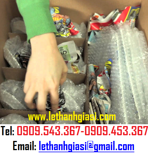 Ứng dụng túi xốp nổ bọc hàng