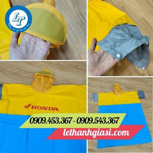 Cấu tạo áo mưa cánh dơi honda Áo mưa cánh dơi honda