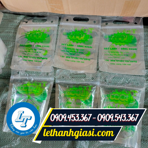 Túi zip đựng trà chanh Túi zip đựng trà chanh