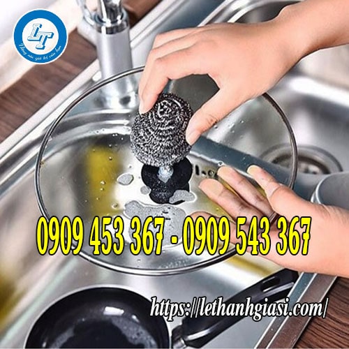 Miếng cước sắt chà nồi giá rẻ Miếng cước sắt chà nồi