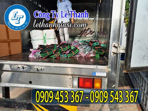 Giao hàng cuộn dây ràng bố xanh Giao hàng cuộn dây ràng bố xanh