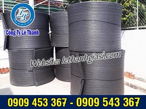 Cuộn xốp foam màu đen độ dày 5ly giá tốt tại kho Cuộn xốp foam