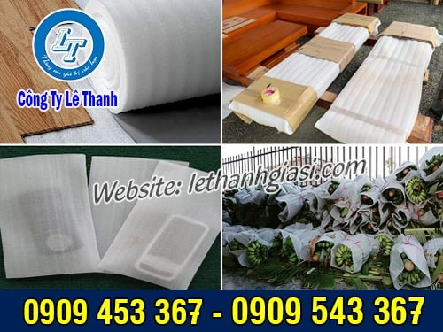 Màng xốp foam có nhiều ứng dụng trong công việc Màng xốp foam