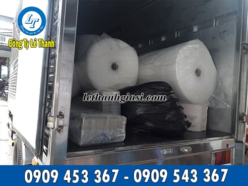 Cuộn xốp nổ giao hàng cho khách sỉ TPHCM Cuộn xốp nổ