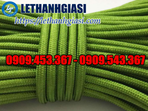 Dây dù tròn 6 li bán bó giá rẻ Dây dù tròn 6 li bán bó giá rẻ