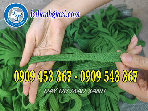 Dây dù màu xanh chất lượng tốt Dây dù màu xanh