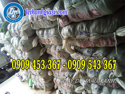 Dây dù màu xanh giá rẻ tận xưởng Dây dù màu xanh