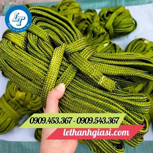 Dây dù xanh bó 1kg Dây dù xanh bó 1kg