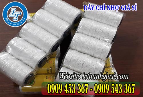 Dây nhợ màu trắng bền, đẹp, giá rẻ Dây nhợ màu trắng