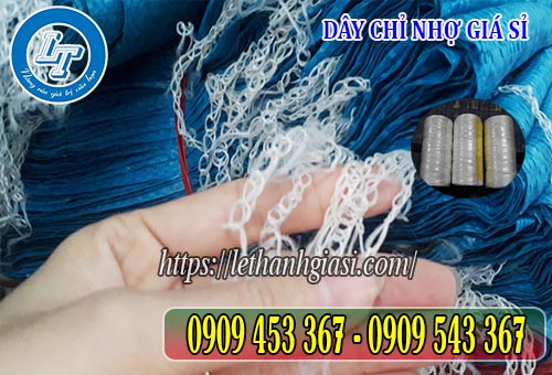 Dây nhợ dùng may đáy, miệng bao tải chắc chắn Dây nhợ màu trắng