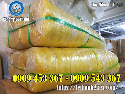 Dây nilon nem màu vàng giá rẻ tại kho Dây nilon nem