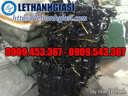 Dây nilon kẽm khô tại kho Lê Thanh Dây nilon kẽm khô tại kho Lê Thanh