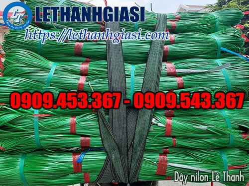 Dây nilon kẽm khô màu xanh lá Dây nilon kẽm khô màu xanh lá