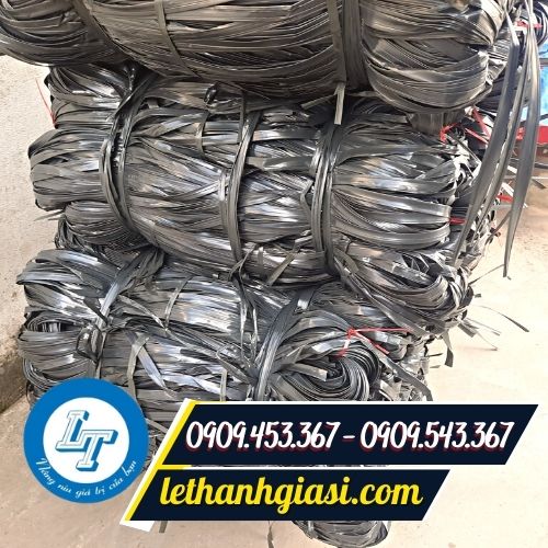 Dây nilon kẽm mềm màu đen Dây nilon kẽm mềm màu đen