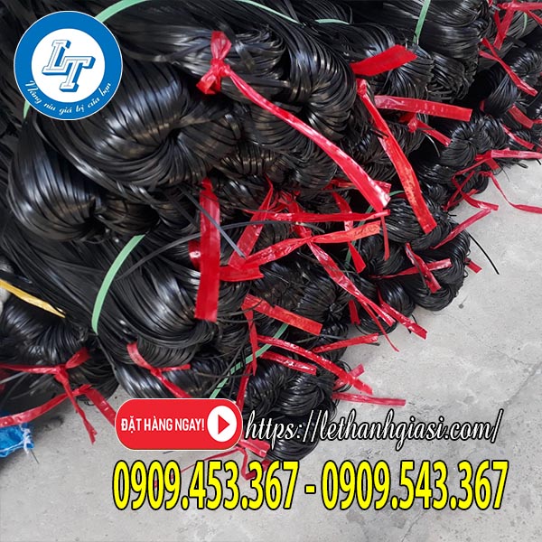 Dây nilon kẽm màu đen giá sỉ rẻ Dây nilon kẽm màu đen giá sỉ rẻ