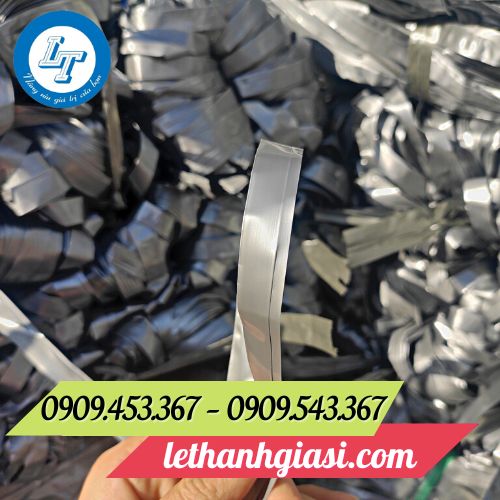 Dây nilon kẽm mềm màu xám Dây nilon kẽm mềm màu xám