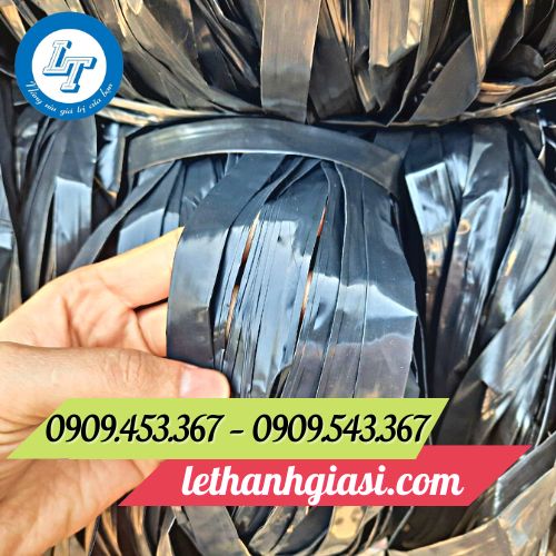 Dây nilon kẽm mềm màu đen Dây nilon kẽm mềm màu đen