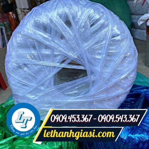 Dây nilon nem màu trắng 1kg giá sỉ Dây nilon nem màu trắng 1kg giá sỉ