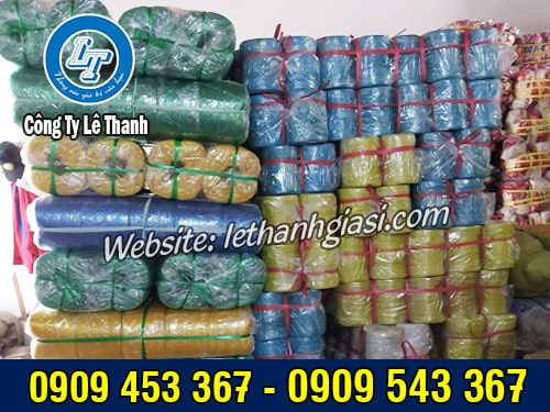 Dây nilon ống màu đẹp, giá rẻ Dây nilon ống