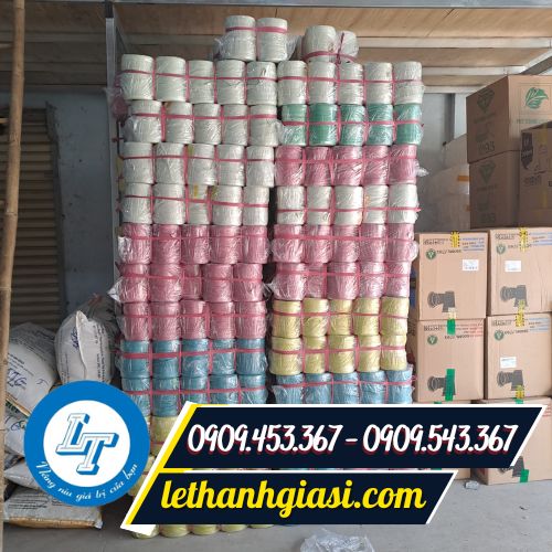 Dây nilon ống cuộn 2kg sẵn kho Lê Thanh Dây nilon ống cuộn 2kg