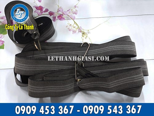 Dây ràng hàng bản rộng 5cm màu xám Dây ràng hàng