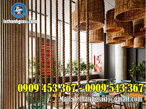 Dây thừng nilon dùng để trang trí nhà cửa Dây thừng nilon