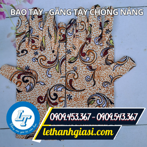 Găng tay chống nắng nhiều màu Găng tay chống nắng nhiều màu