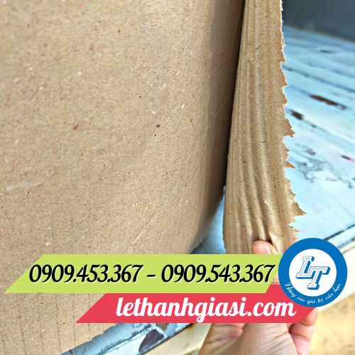 Giấy cuộn carton 2 lớp Giấy cuộn carton 2 lớp