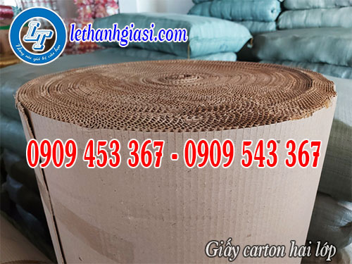 Giấy carton 2 lớp  giá sỉ rẻ TPHCM Giấy carton 2 lớp