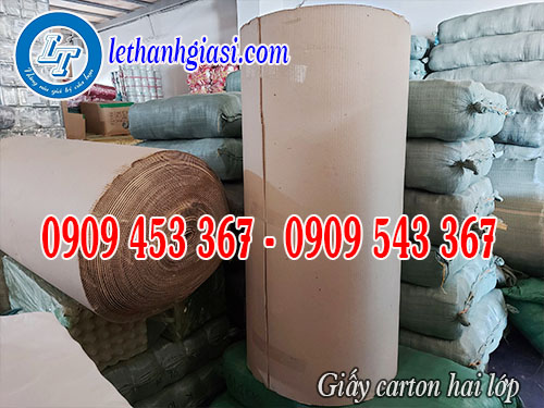 Giấy carton 2 lớp giá rẻ tại Lê Thanh Giấy carton 2 lớp