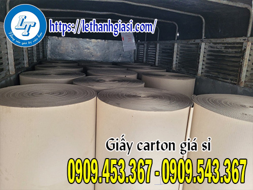 Giấy cuộn carton giá sỉ Giấy cuộn carton giá sỉ