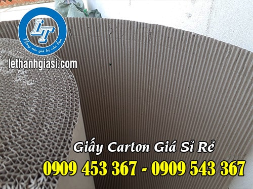 Giấy cuộn carton 2 lớp giá rẻ, giao hàng nhanh Giấy cuộn carton