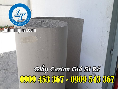 Giấy cuộn carton giá sỉ rẻ tại kho Giấy cuộn carton