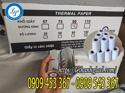 Giấy in hóa đơn nhiệt giao hàng nhanh Giấy in hóa đơn nhiệt