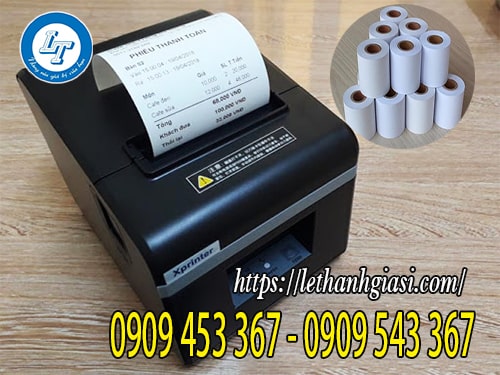 Giấy in hóa đơn nhiệt chất lượng Giấy in hóa đơn nhiệt