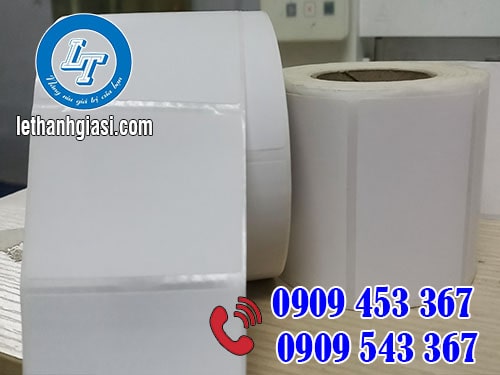 Giấy in mã vạch một tem giá rẻ tại kho Giấy in mã vạch