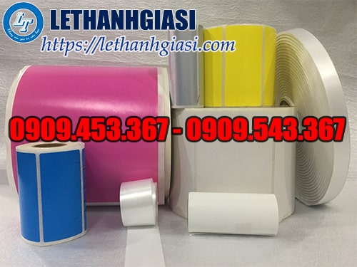 Giấy in mã vạch nhiều loại giá rẻ Giấy in mã vạch