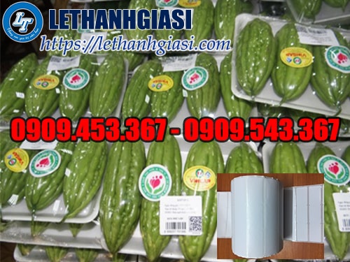 Giấy in mã vạch sử dụng tại siêu thị Giấy in mã vạch