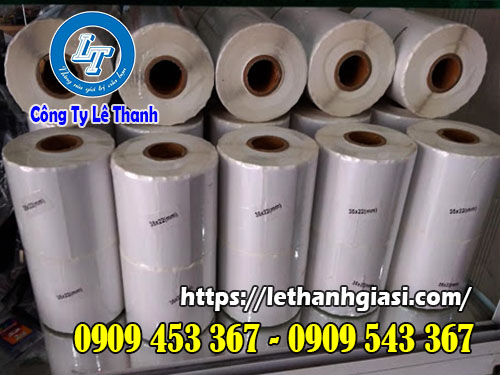 Giấy in mã vạch  giá sỉ rẻ Giấy in mã vạch