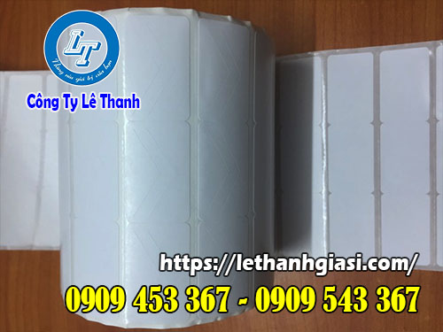 Giấy in mã vạch 3 tem