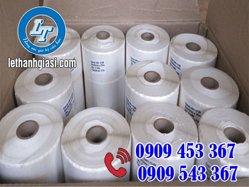 Giấy in mã vạch giá rẻ tại Lê Thanh Giấy in mã vạch