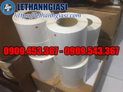 Giấy in mã vạch giá rẻ tại kho Giấy in mã vạch