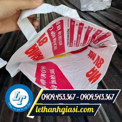 Bao tải có quai xách tiện lợi Bao tải có quai xách tiện lợi