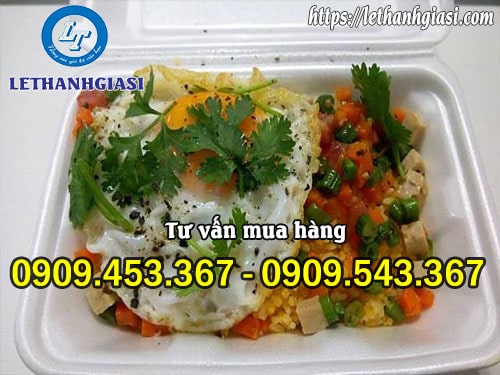 Hộp xốp đựng cơm, xôi giá sỉ giá rẻ Hộp xốp đựng cơm, xôi giá sỉ giá rẻ